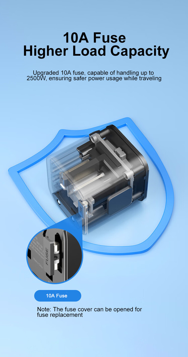 Philips Global Travel Adapter Overload Automatic Shutoff | Shopee Singapore
