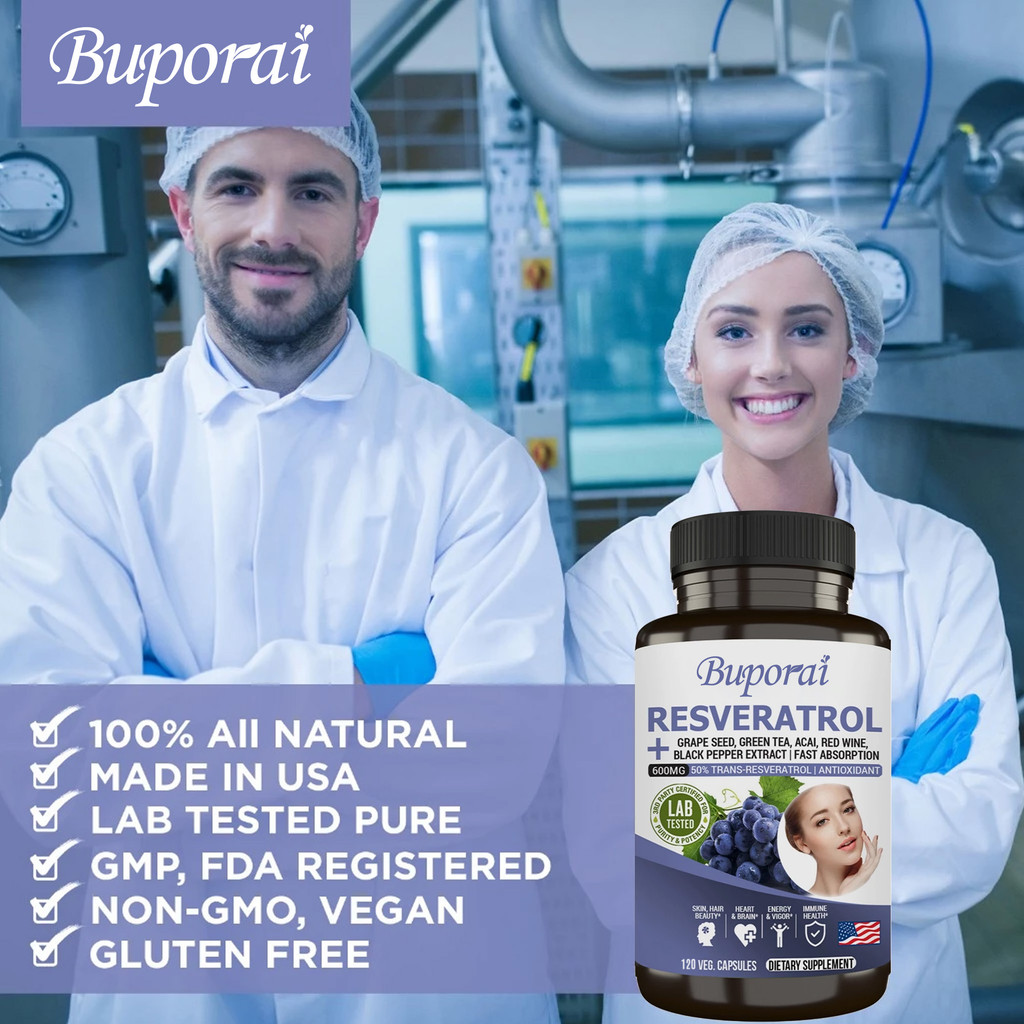Contains grape seed and acai berry extracts to support skin, hair ...
