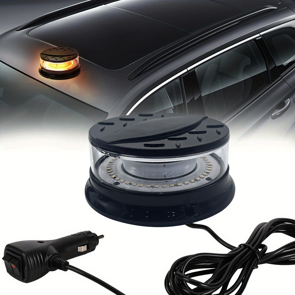 Car Truck Roof Top LED Warning Light Emergency LED Strobe Light ...