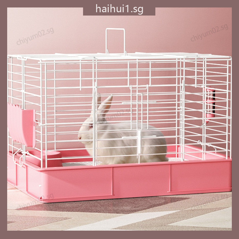 Rabbit Cage Anti-Spray Rabbit House Luxury Design Indoor Use Rabbit ...
