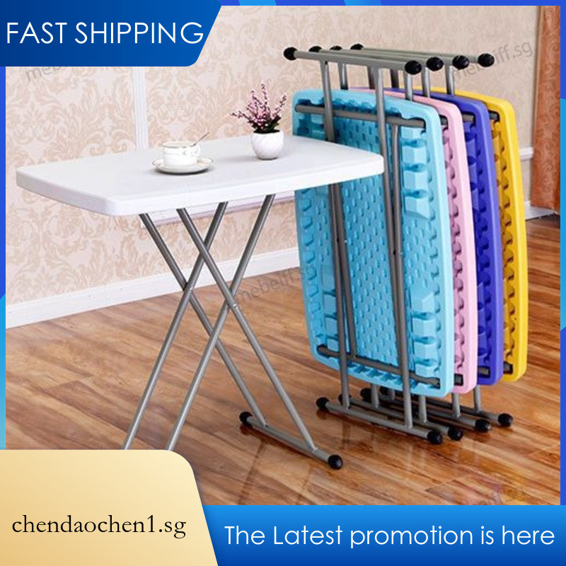 Folding Table On The Bed Laptop Table Light Weight And Space Saving ...