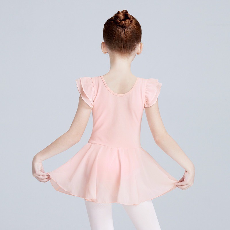 Girls Ballet Tutu Dress Dance Leotards Kids Ballet Gymnastics Leotard ...