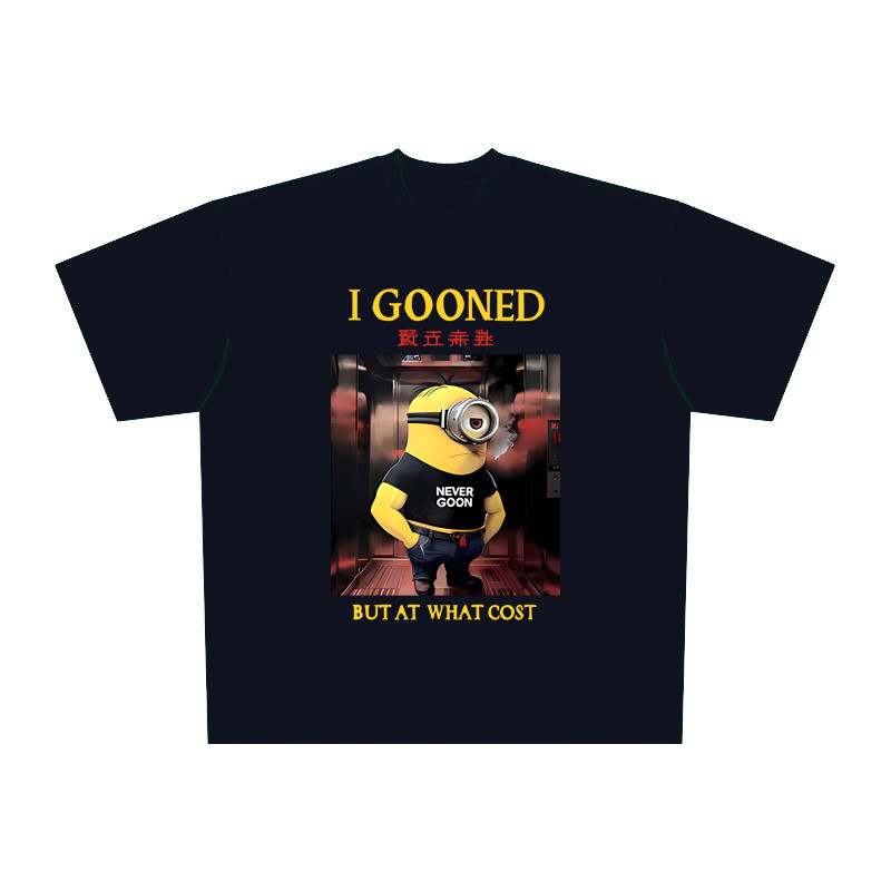 2025 Black T-Shirt Minion Graphic 