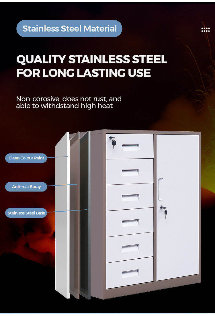 Smart Ergo Steel Mobile Pedestal | Side Filing Cabinets | Computer ...