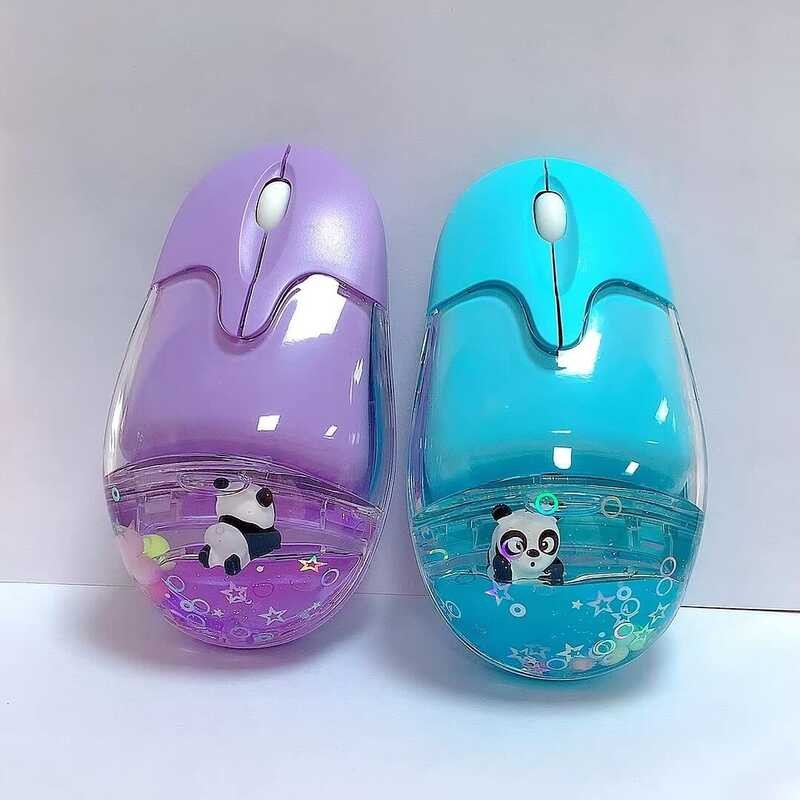 2.4G Bluetooth Dual Mode Wireless Mouse Creative Cute Doll Wireless ...