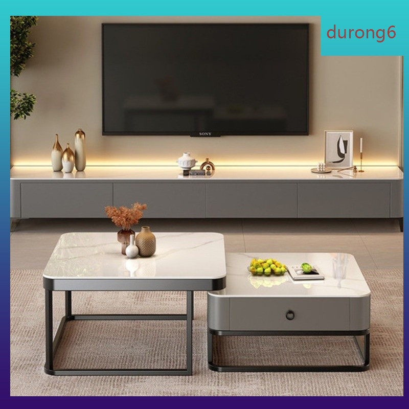 durong6.sg TV Cabinet Rock Panel TV Console With A Luxurious And ...