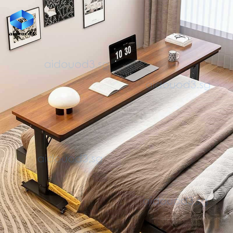 Office Desk Bedside Movable Bedroom Height Adjustable Table Lazy Person ...