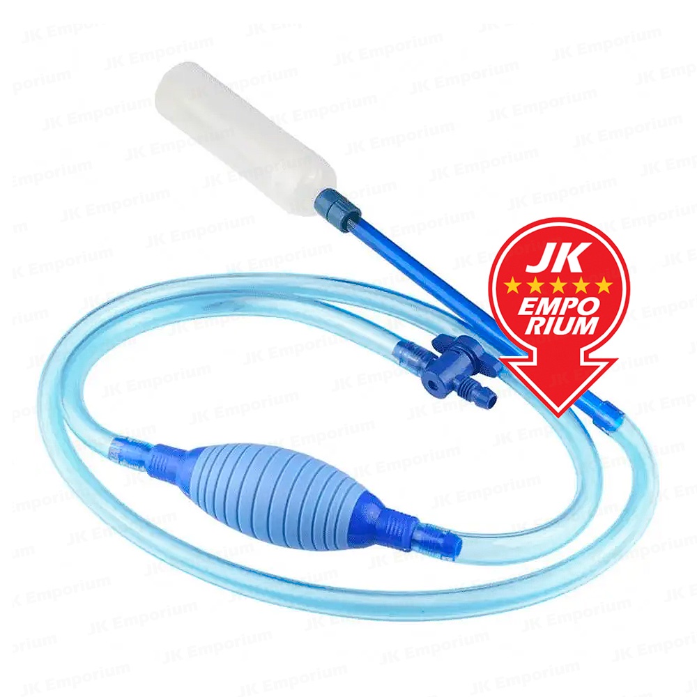 JAD Syphon Siphon Gravel Sand Valve Control Handpump Aquarium Water
