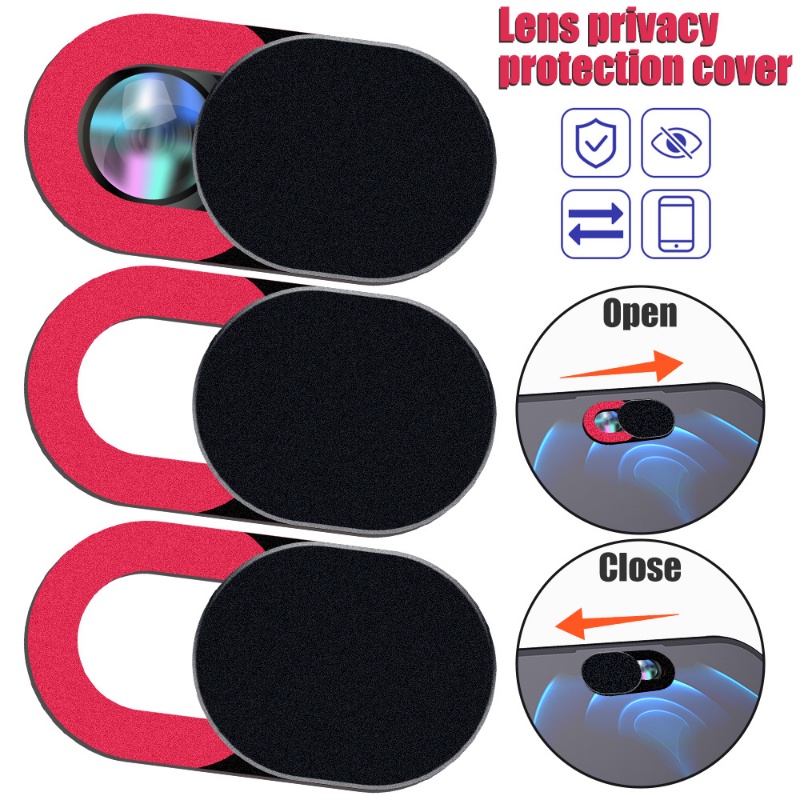 Universal Anti-Peeping Phone Webcam Slide Cover / Privacy Protective ...