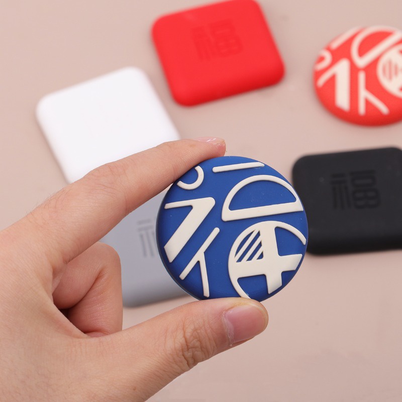 2Pcs FU Self-Adhesive Door Stopper Damper / Anti-collision Silicone ...