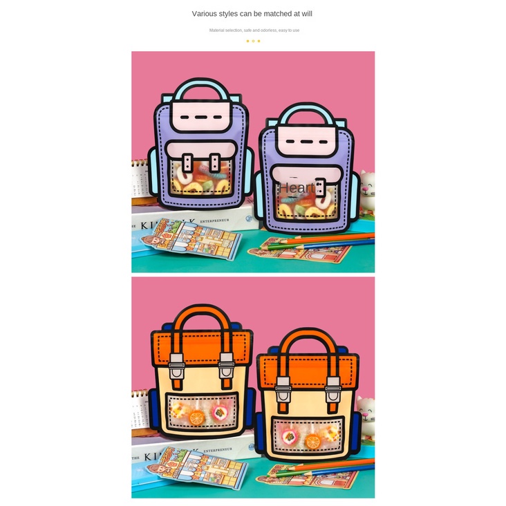 Graduation Gift Bag Kindergarten Packaging Bag Cute Gift Bag Portable