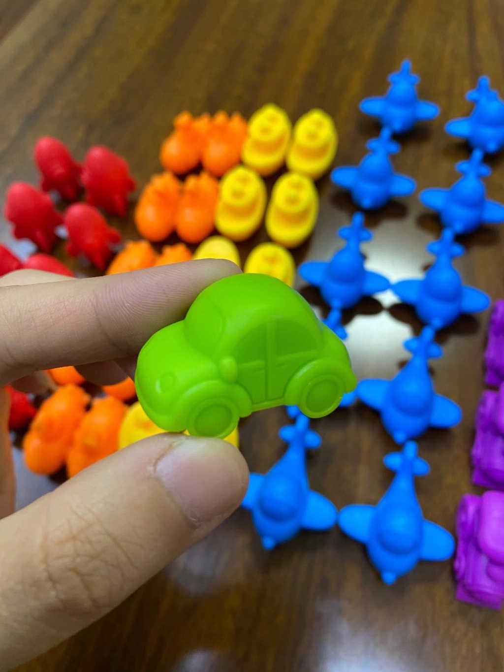 【Educational】Color and Shape Classification toy, Sorting, counting ...