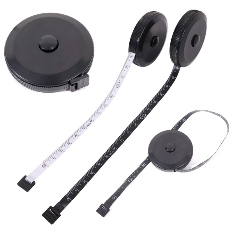 Double Scale Clothing Size Measure Roll Tape / Portable Retractable ...