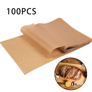 500 Pcs Unbleached Parchment Paper Baking Sheets, 4X4 Inches Non