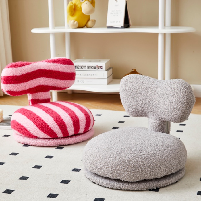 【Ready stock】Rotatable round stool shoe stool home modern simple ...