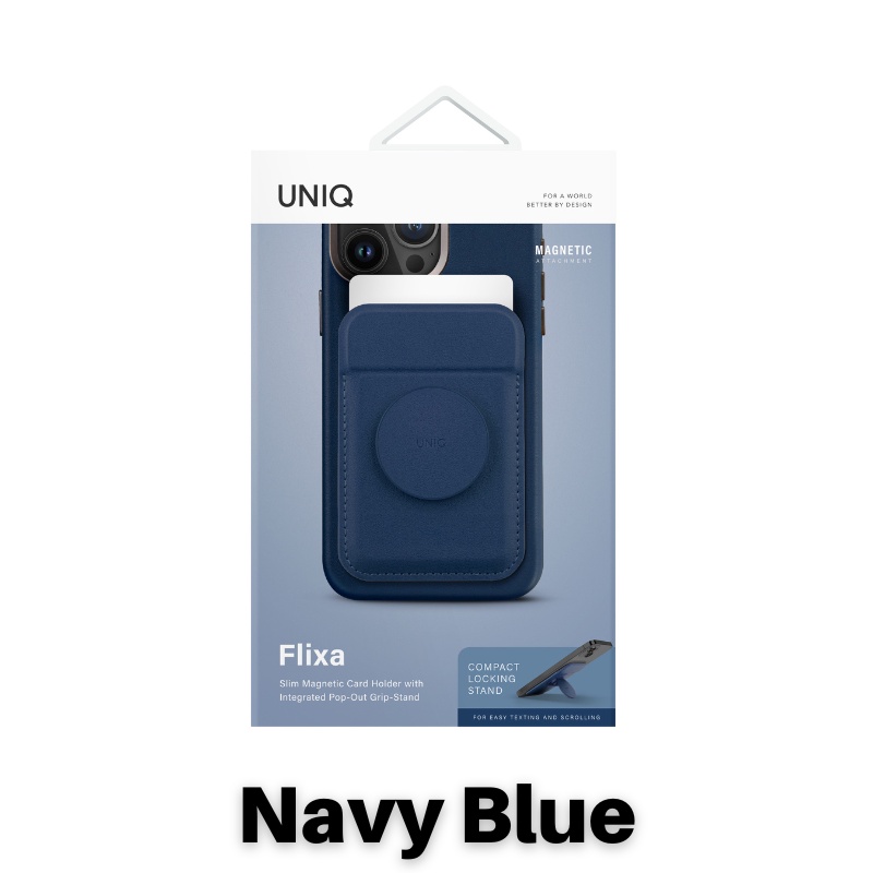 UNIQ Flixa Magnetic Card Holder With Pop-Out Grip Stand | Shopee Singapore