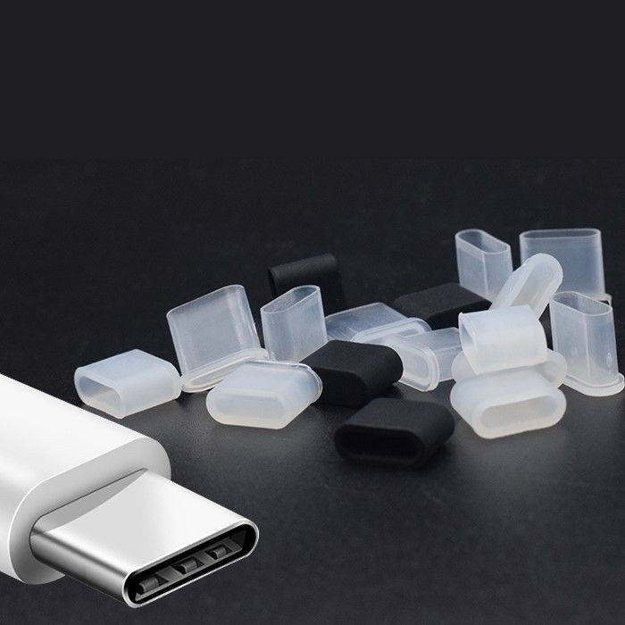 10pcs Type-C Male Dust Plug Cap Cover Protector| Anti-Dust Protective ...