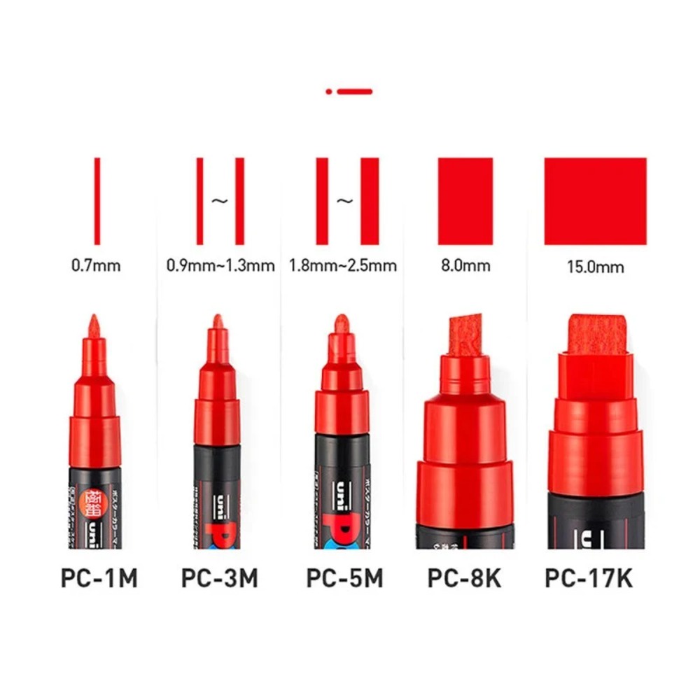 Wholesale UNI POSCA Marker Pen Set Acrylic Plumones Rotuladores PC