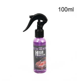 Car Wax Ceramic Coating Crystal High Protection 3 In 1 Car Polish  Hydrophobic Coating Paint Care Spray Hgkj S6 Auto Detailing