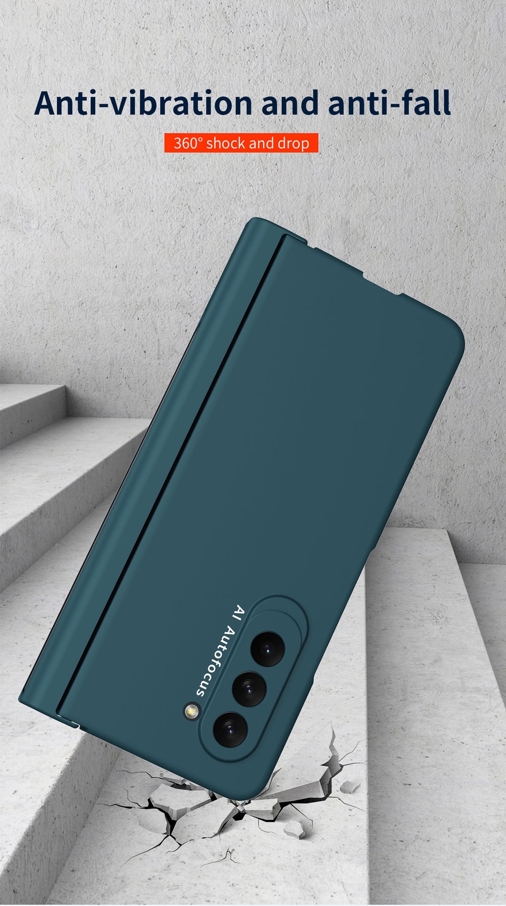 Samsung Galaxy Z Fold 8 Ultra 7 6 5 zfold8 Hard 360 Full Casing for ...