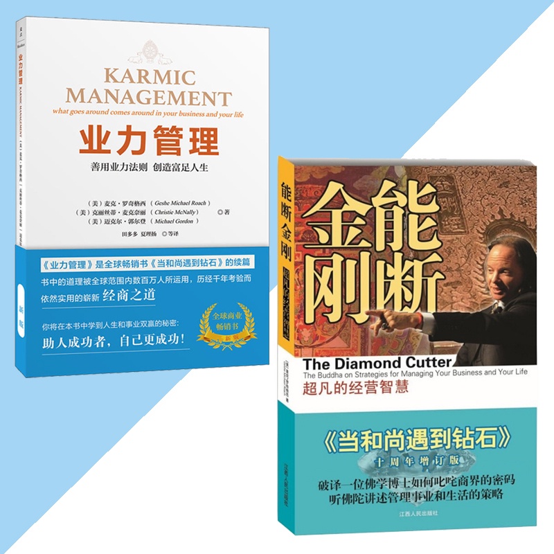 能断金刚+业力管理善用业力法则 创造富足人生 新版《当和尚遇到钻石》续篇 经营管理畅销书藉 | Shopee Singapore