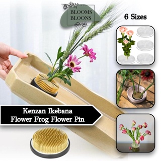 6 Pcs Flower Frog Round Flower Arranger, Plastic Flower Arranger Tool Pin  Holder Ikebana Flower Pin Frogs for Flower Arrangement Plant Decoration