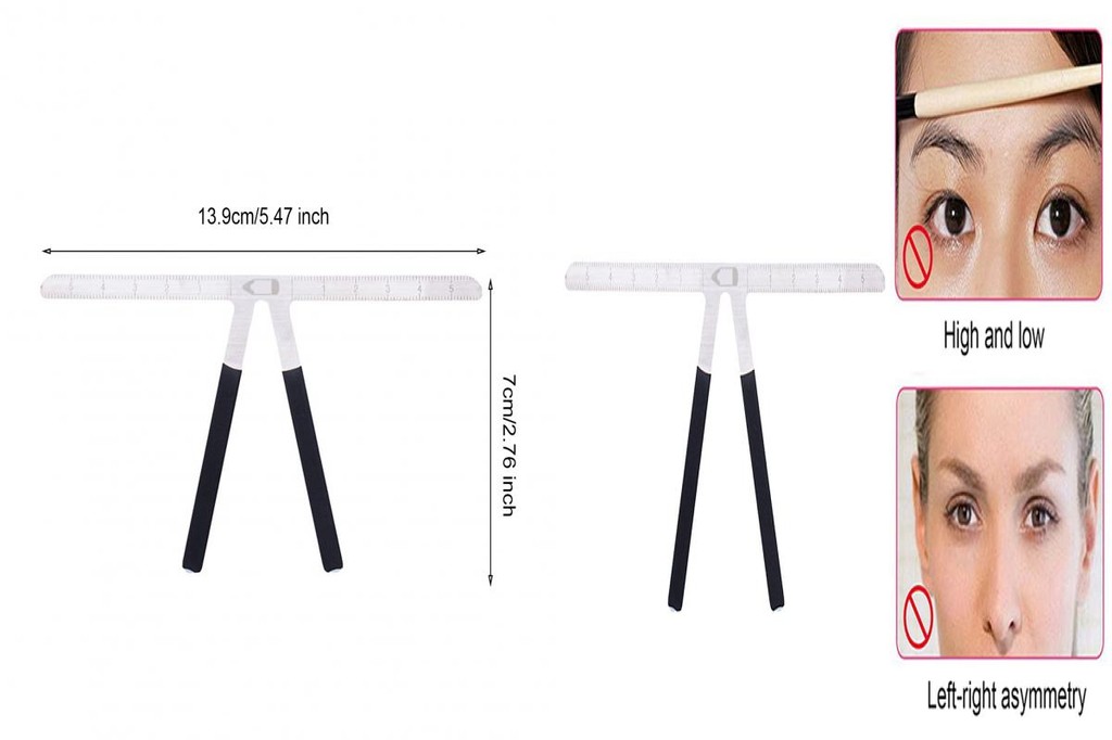 Eyebrow Positioning Ruler Portable Eyebrow Guide Golden Ratio Eyebrow ...