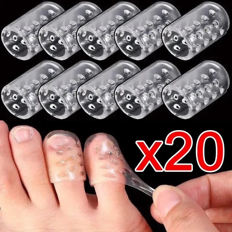 5/10/20pcs Finger Toe Protector - Pain Relief Preventing Blisters Corns ...