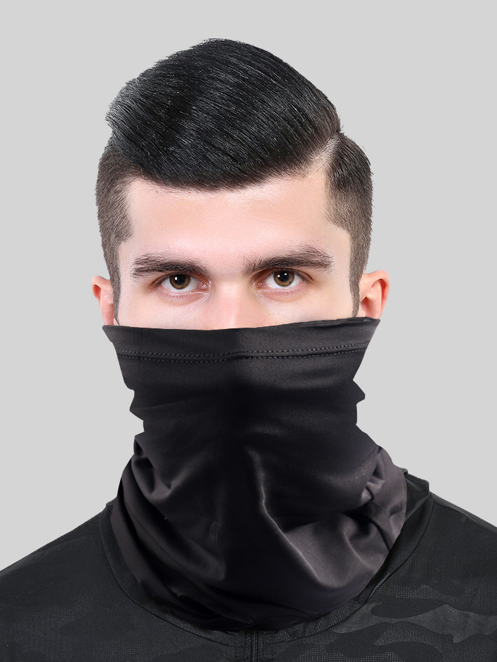 Musion Stitched Anti Dust UV Buff Bandana Head Scarf Face Mask Headband ...