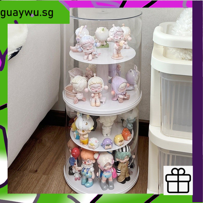 Cabinet Display dsfhc Bookshelf sadfg Rotating Cabinet blind box ...