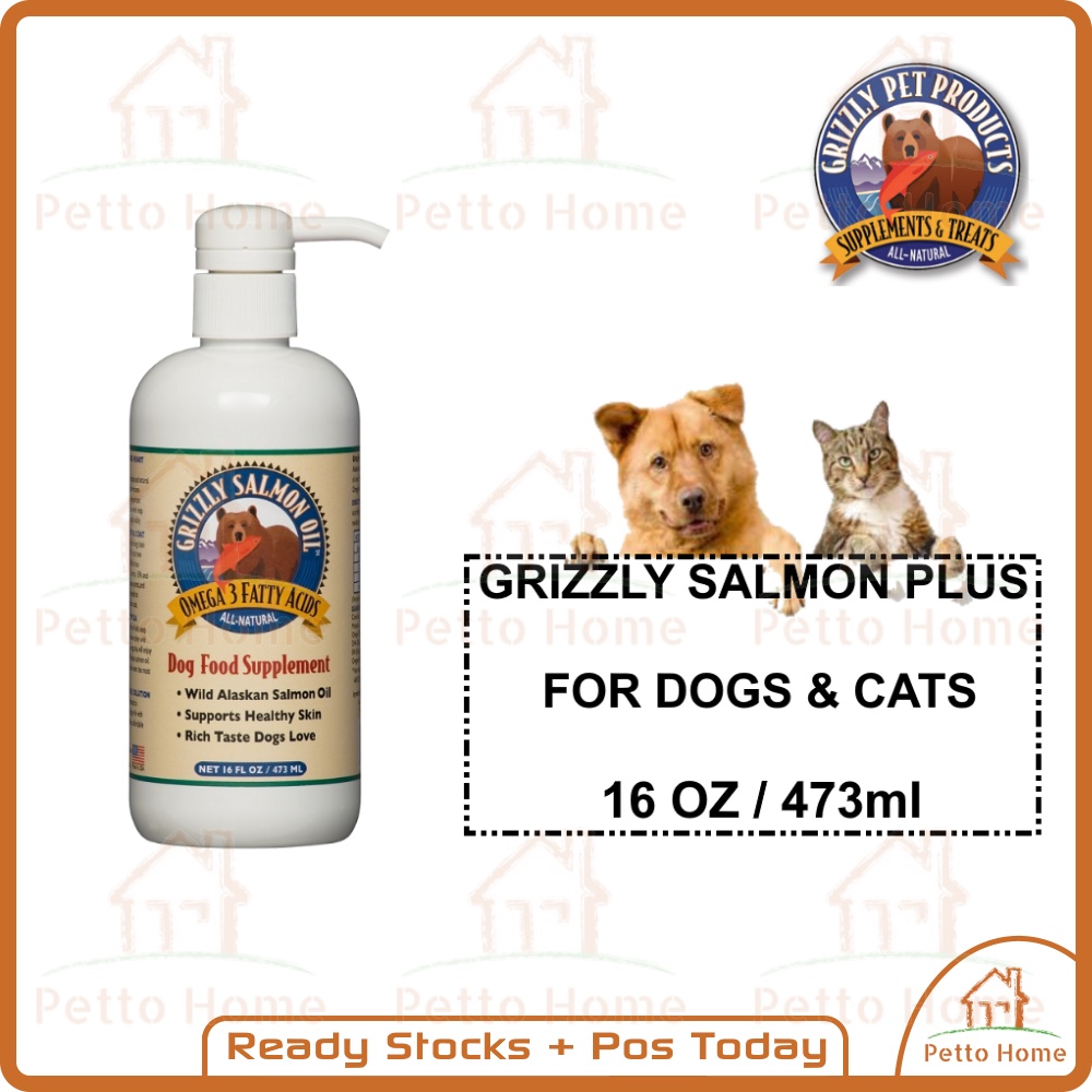 Grizzly salmon oil 8 clearance oz