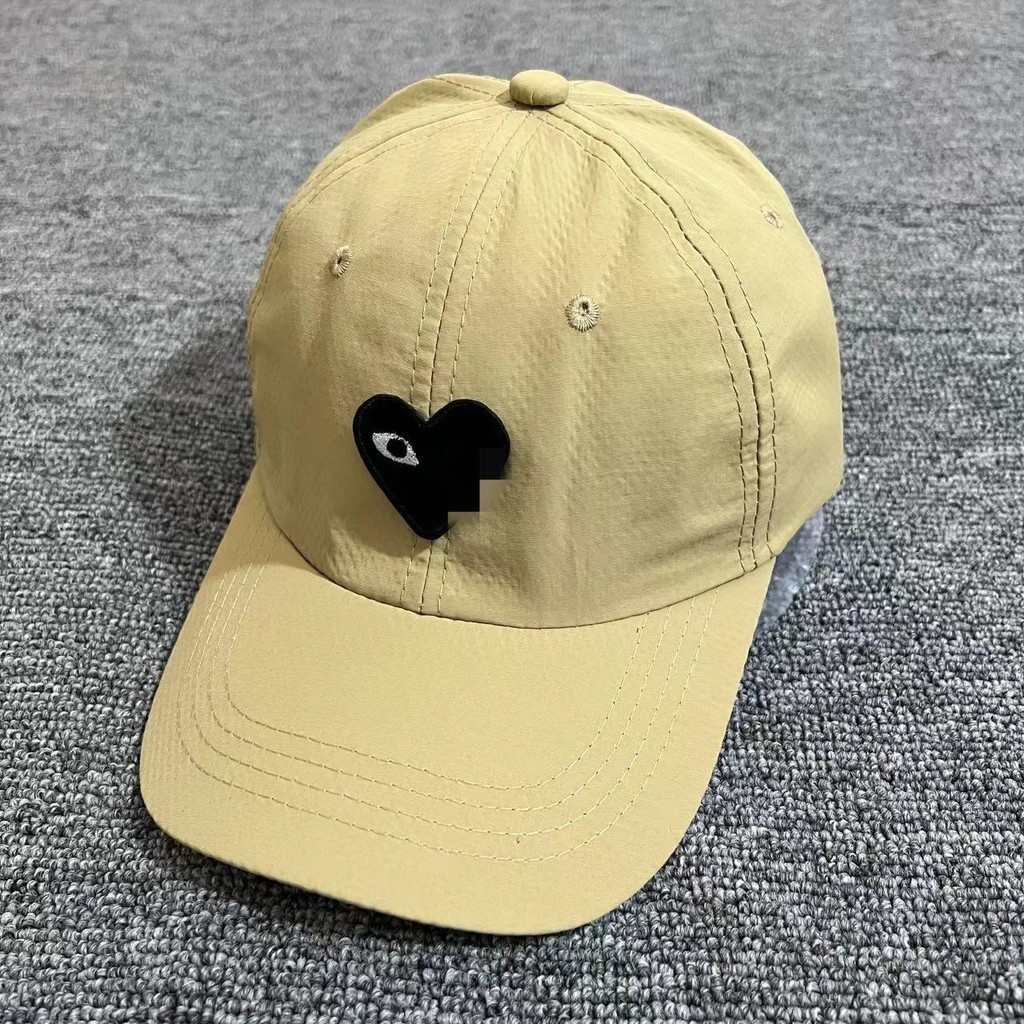 Comme des Garcons Play Baseball Cap Breathable Sun Hat