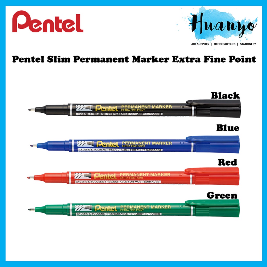 Extra Fine Permanente Evidenziatore 1.6mm Proiettile Punta Pentel
