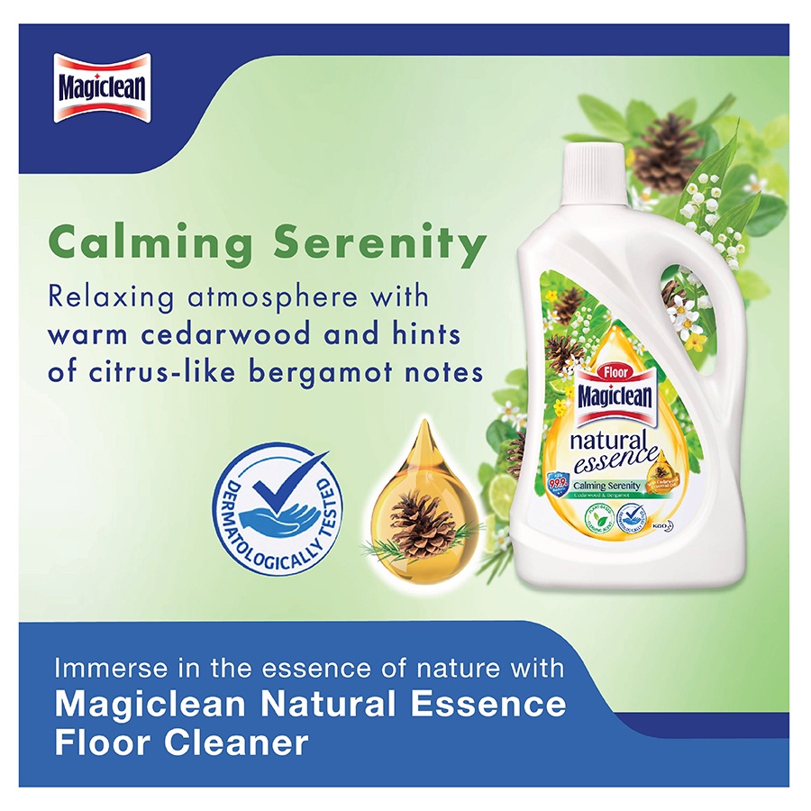 Magiclean Natural Essence Floor Cleaner 1.8L (Bundle of 2) | Shopee ...