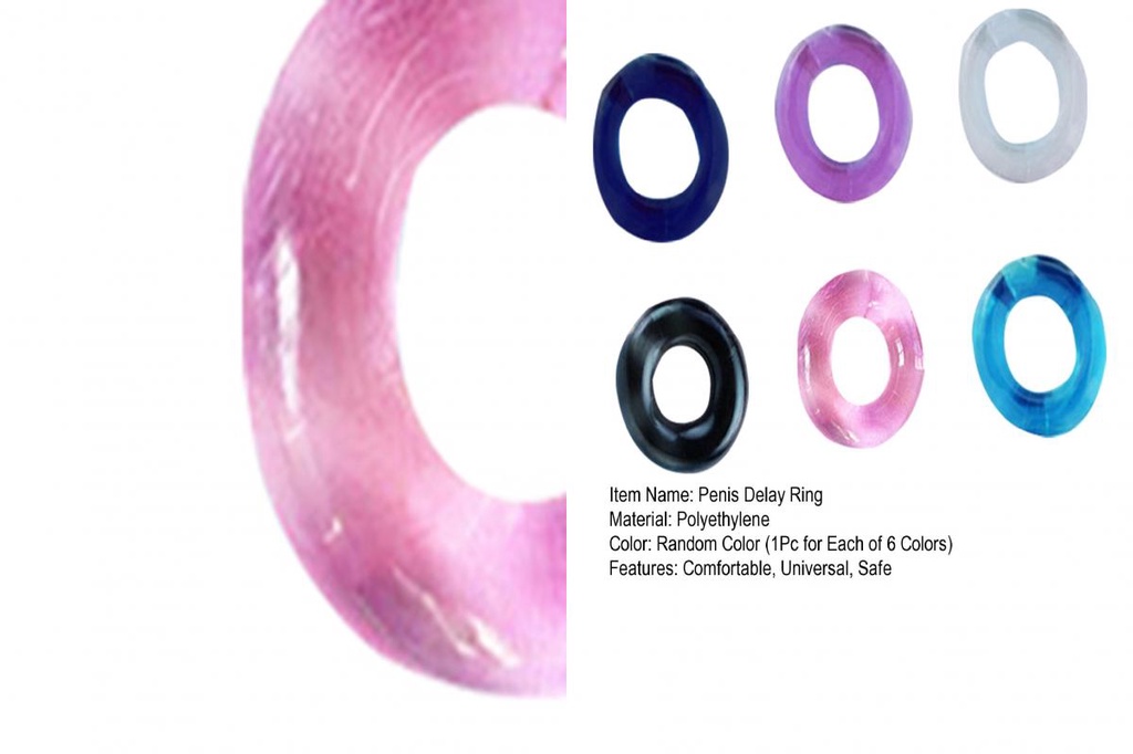 6Pcs Long-lasting Foreskin Ring for Men Penis Corrector Lock Ring ...