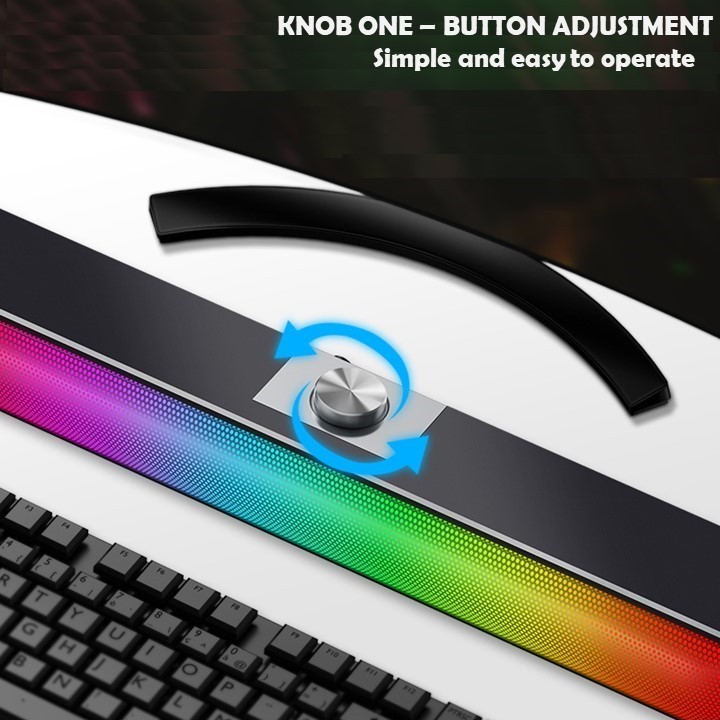 SADA Computer Speaker S-96 USB Wired Bar Stereo Subwoofer Music Player ...