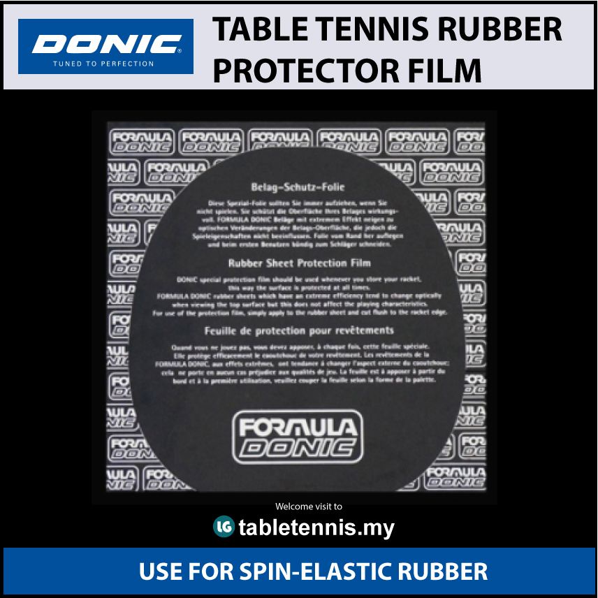 10-Pack Table Tennis Racket Protective Film - Clear PVC Adhesive Sheets To Prevent Scratches & Wear
