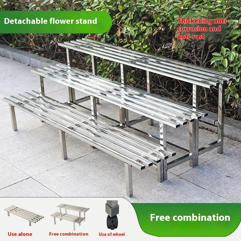 Flower Rack Plant Rack Stainless Steel Rack Flower Pot Rack Flower ...