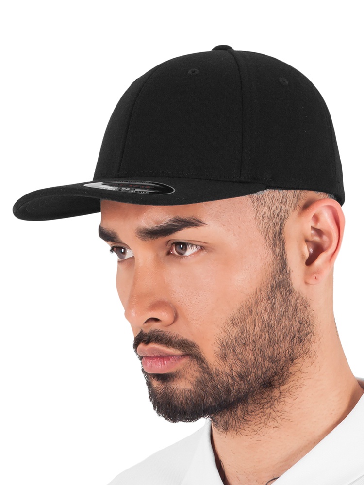 High Quality Basic Plain Blank Solid Color FlexFit Full Fitted Close ...