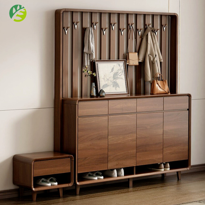 GT Shoe Rack New Solid Wood Edge Household Door Hanging Hanger Clothing ...