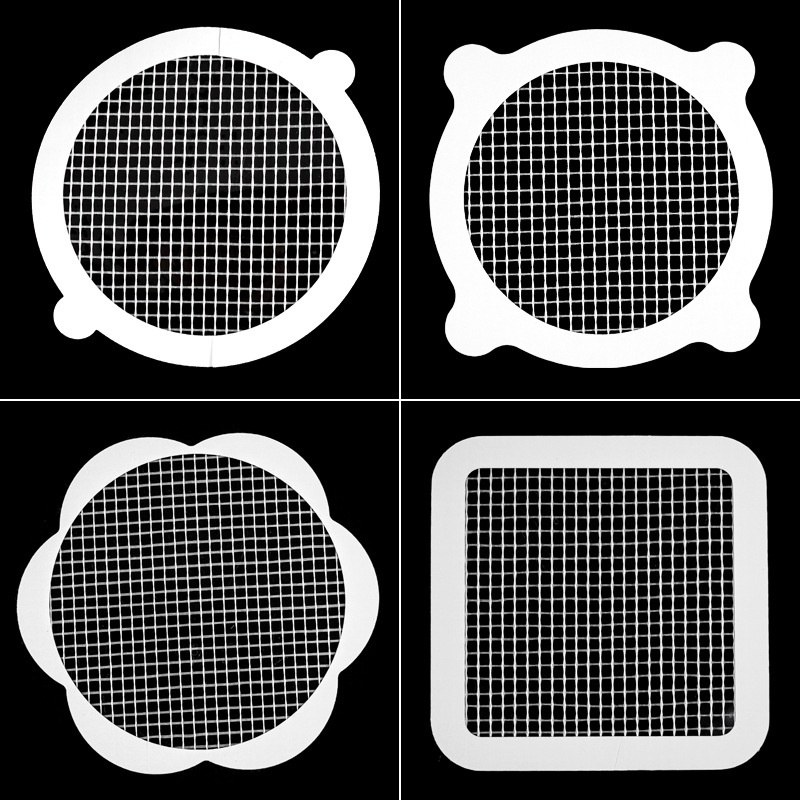 [Wholesale] 1/5Pcs Hair Fur Catcher Floor Drain Patch / Bathroom Anti ...