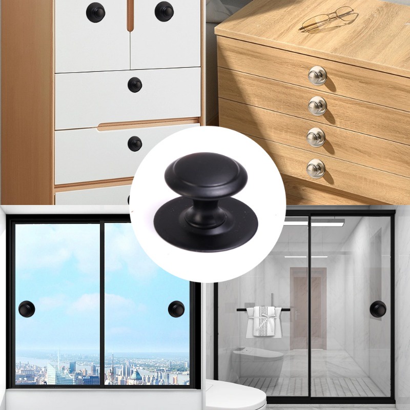 Universal Stainless Steel Mini Knobs Kitchen Cabinet Door Cupboard ...