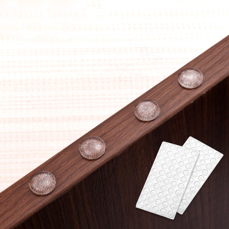 Clear Handle Buffer Cabinet Bumpers/ Furniture Bumpers Wall Protector ...