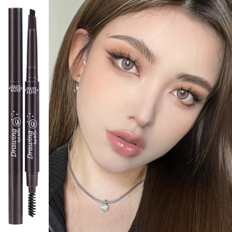 EDUTE ALICE Double Headed Eyebrow Pencil / Waterproof and Durable ...