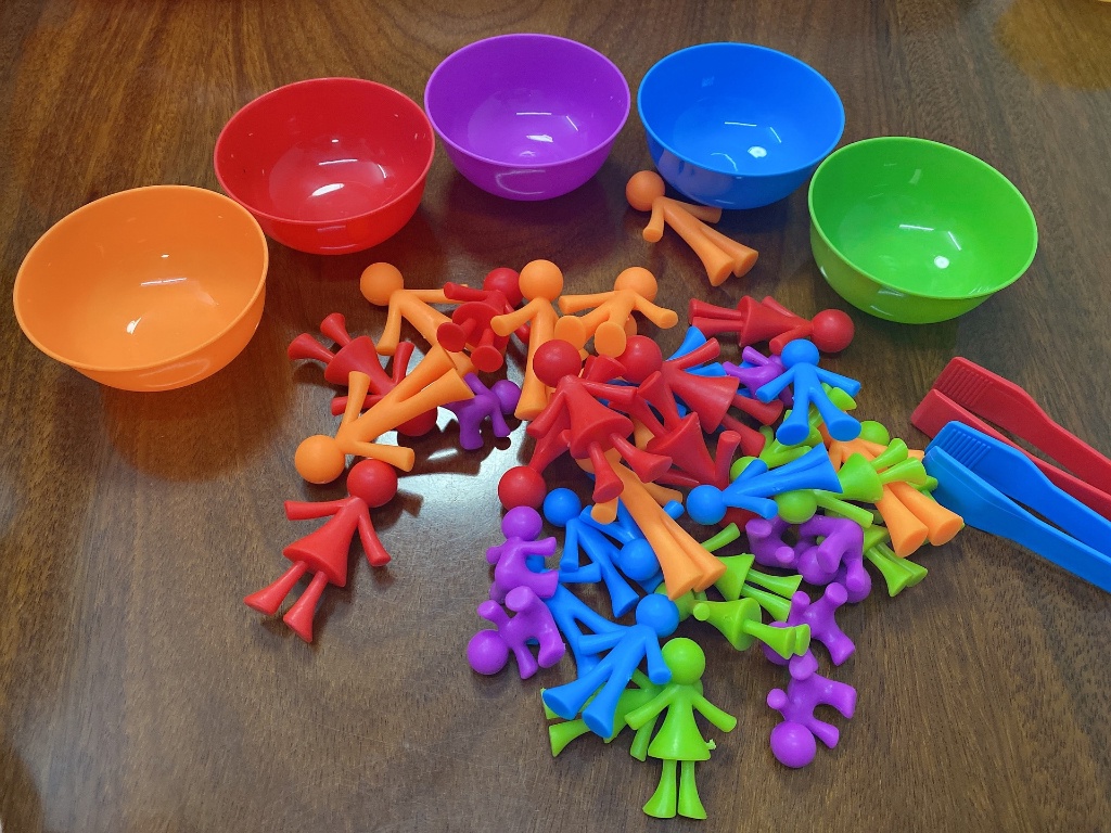 【Educational】Color and Shape Classification toy, Sorting, counting ...
