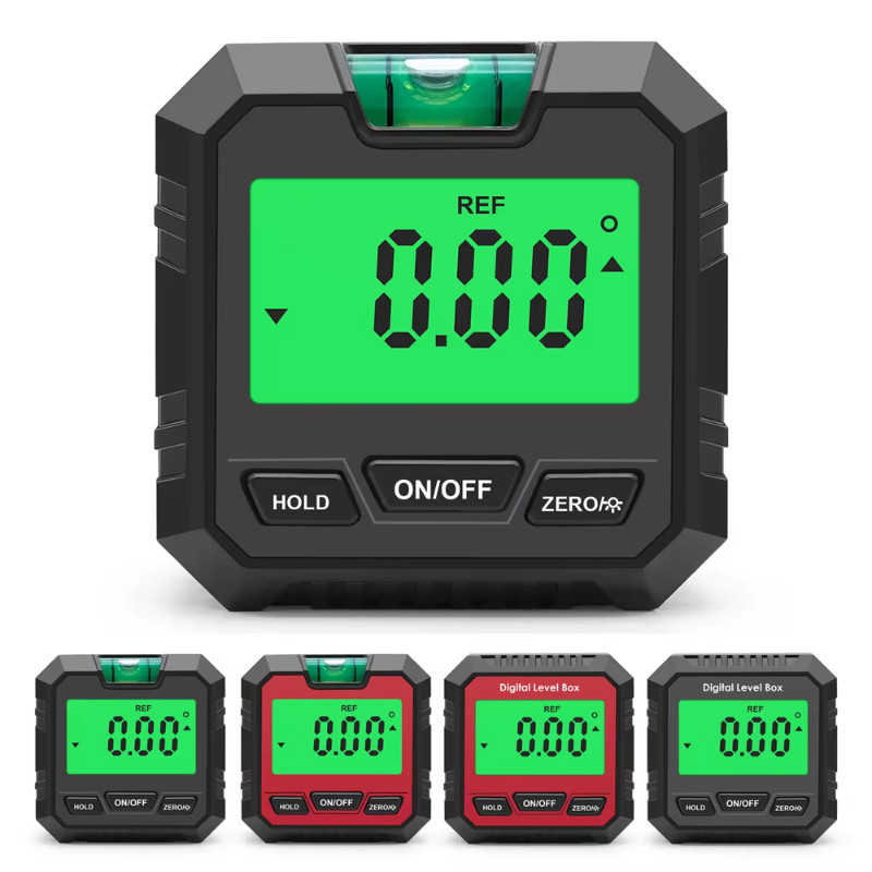 Magnetic Digital Angle Meter Absolute Relative Measurement Angle Slope ...