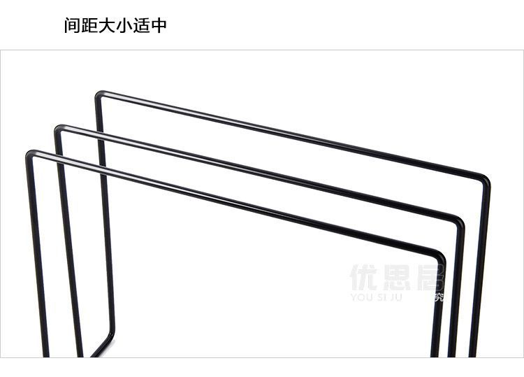 Japanese-Style Iron Kitchen Rag Rack Dishcloth Scouring Pad Draining ...