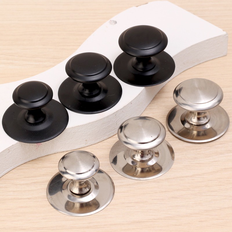Universal Stainless Steel Mini Knobs Kitchen Cabinet Door Cupboard ...