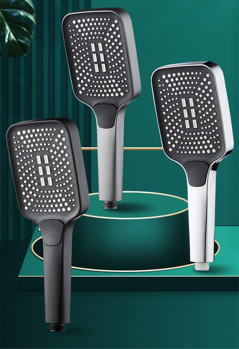4 Mode Adjustable Shower Head High Pressure Water Saving Shower Head ...