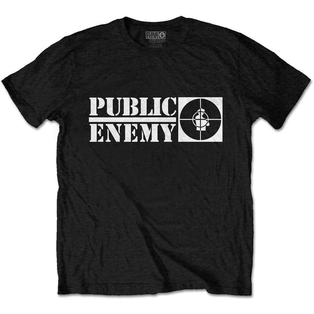 Public Enemy Crosshairs Logo Tee T Shirt Mens Unisex Shopee Singapore